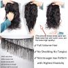 Human Hair Water Wave Bundles, Brazilian Deep Wave Human Hair, 3 Bundles for Black Women, 100% Human Hair Extensions (20 inches, 1 p view 4