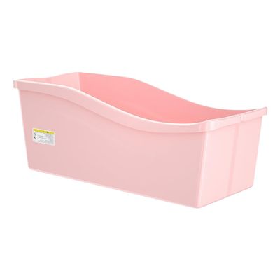 AIJUSSS Foldable Dog Bathtub with Drain Hole for Medium and Large Dogs