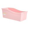AIJUSSS Foldable Dog Bathtub with Drain Hole for Medium and Large Dogs view 1