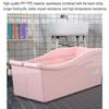 AIJUSSS Foldable Dog Bathtub with Drain Hole for Medium and Large Dogs view 3