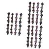 FRCOLOR 1-Piece Braided Rhinestone Hair Clip view 1