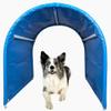 Callieway BOLO-des Alpes Hoopers Tunnel Twin Pack, Bottomless & Stable | 2 x 1 m | Aluminum Frame & UV-Resistant | Dog Agility Training | Blue view 1