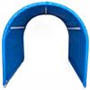 Callieway BOLO-des Alpes Hoopers Tunnel Twin Pack, Bottomless & Stable | 2 x 1 m | Aluminum Frame & UV-Resistant | Dog Agility Training | Blue view 4