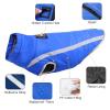 Waterproof and Windproof Outdoor Dog Jacket for Large Dogs, Yellow, 4XL view 4