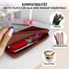 HomeGadget Silicone Brush Bag, 22 x 11 x 4 cm, Brown view 3