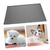 CIYODO Silicone Dog Feeding Mat, Non-Slip Dot Texture, for Food and Water Bowls view 4