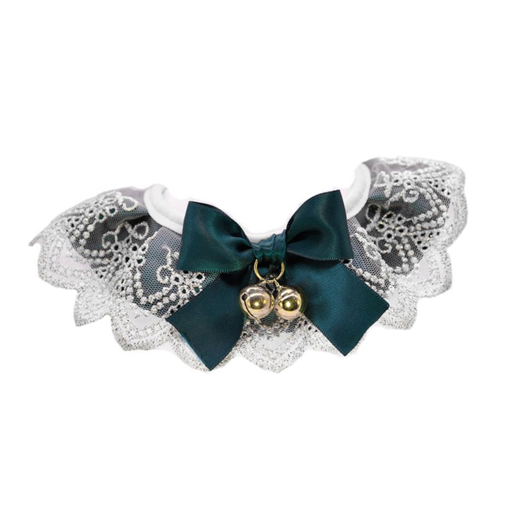 CIYODO Adjustable Lace Collar for Puppies
