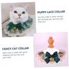 CIYODO Adjustable Lace Collar for Puppies view 2