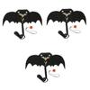 Kisangel 3-Piece Decorative Rabbit Harness Set with Bat Wings for Halloween, Leash and Bells view 1