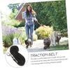 Kisangel 3-Piece Decorative Rabbit Harness Set with Bat Wings for Halloween, Leash and Bells view 2