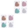 Healeved 8-Piece Reusable Makeup Remover Pads, Heart-Shaped Facial Cleansing Sponges for Gentle Makeup Removal and Deep Pore Cleansing view 1