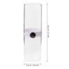 WOONEKY Transparent Travel Toothbrush Cup and Holder for Toothpaste, Camping and Travel view 2