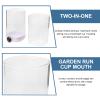 WOONEKY Transparent Travel Toothbrush Cup and Holder for Toothpaste, Camping and Travel view 3