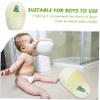 TOYANDONA 2-Piece Wall-Mounted Urinal Training Set for Boys and Girls view 4