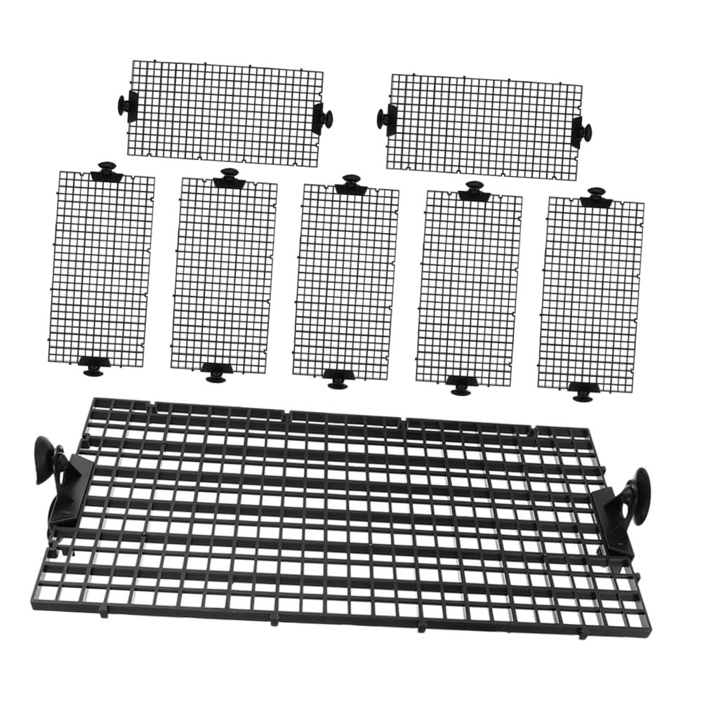 Kisangel PVC Aquarium Divider with Suction Cups