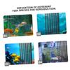 Kisangel PVC Aquarium Divider with Suction Cups view 2