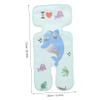 Abaodam 3-Piece Baby Stroller Cooling Mat and Summer Seat Cover view 3