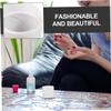 minkissy 3-Roll Nail Fiber Wrap Tape, White view 2