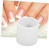 minkissy 3-Roll Nail Fiber Wrap Tape, White view 4