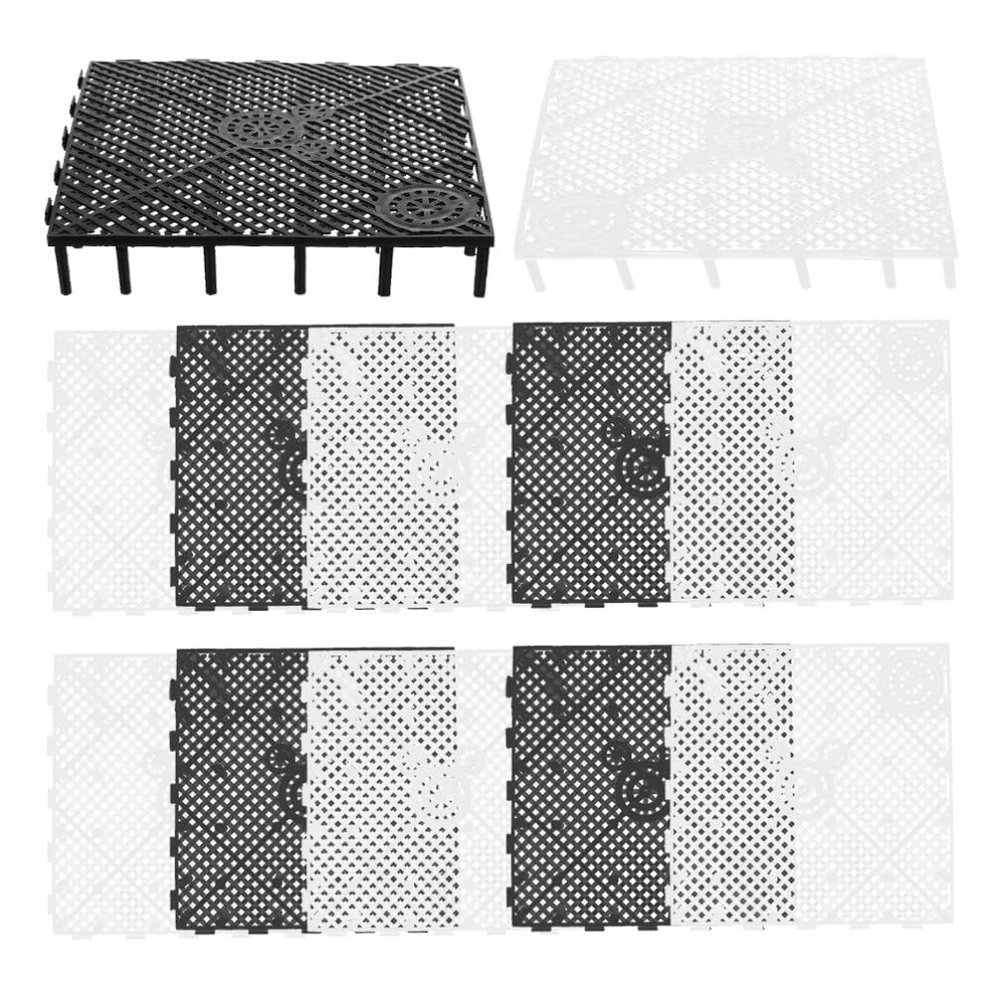 Toddmomy 12-Piece Flexible Aquarium Divider Grid