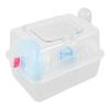 VILLFUL Hamster Carrier Cage, Portable Travel Transport Box for Small Pets view 1