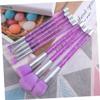 Healeved 16-Piece Purple Makeup Brush Set view 3