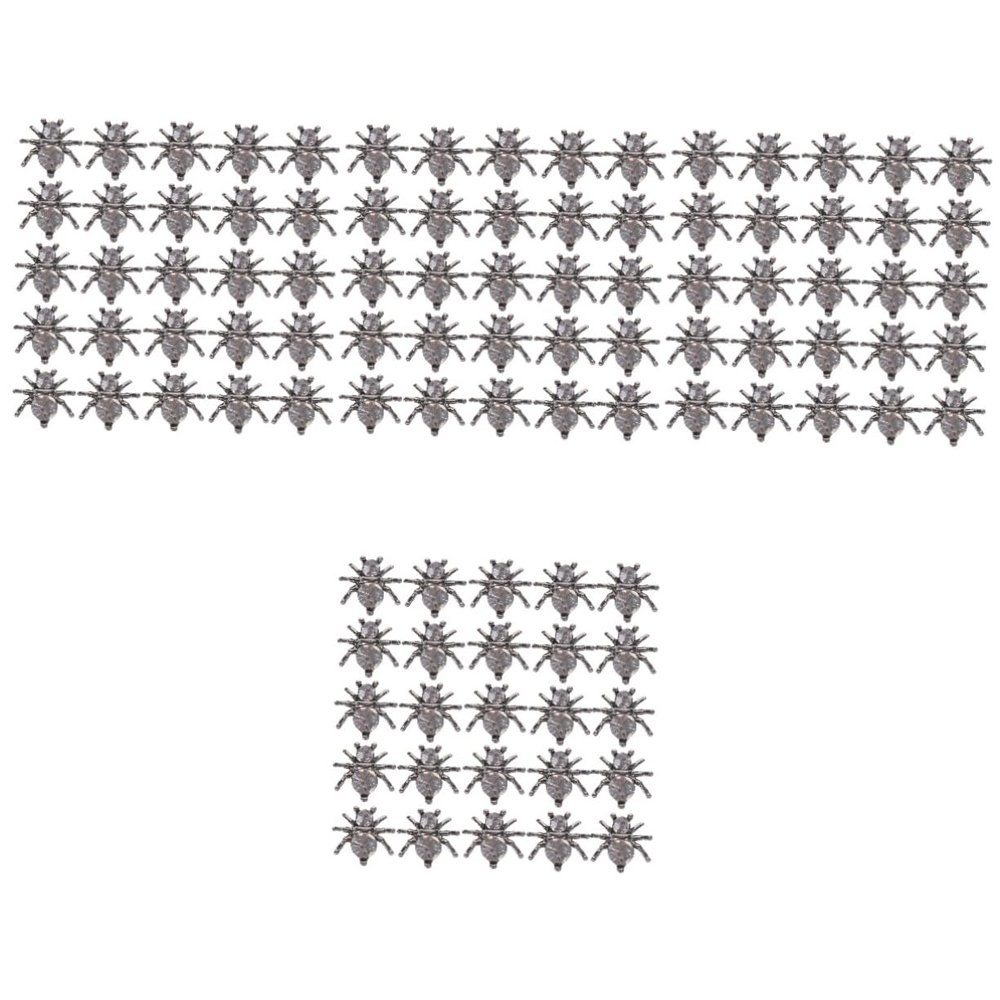 FRCOLOR 400-Piece Halloween Spider Nail Art Charms