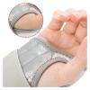 6-Piece Adjustable Right Wrist Brace with Metal Splint Stabilizer view 4