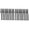 Healeved 20-Piece Stainless Steel Folding Eyebrow Trimmers view 1