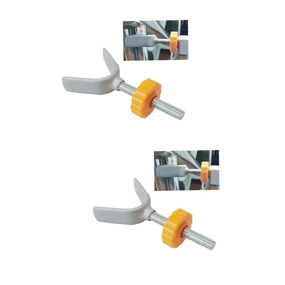 Supvox 2-Piece Y-Shaped Adapters for Stair Railings, Adjustable Mounts for Child Safety and Pet Gates