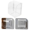 Weatherproof Outdoor Outlet Cover, Plastic Protective Hood view 4