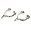 AYNEFY Silver Stainless Steel Horse Spurs view 3