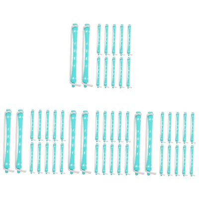 FRCOLOR 48-Piece Hair Curlers, Portable Long-Lasting Perm Rods for Women, Home and Travel, for Short and Long Hair