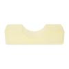 siduytin Ergonomic Neck Support Pillow for Eyelash Extensions and Makeup, Yellow view 4