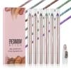 Eyeshadow Stick Set, Glitter Cream Eyeliner Set, 6-Piece view 4