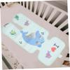 MOLUCKFU Stroller Cooling Mat, Ice Silk Summer Liner with Animal Design view 2