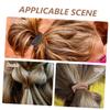 Beatifufu Hair Ties for Women and Girls, Secure Fabric Hold, Elastic Hair Bands, 100 Count view 3