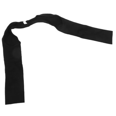 Women's Black Chinlon Arm Compression Sleeves, Arm Shaper
