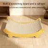 Curved Sisal Cat Scratcher Lounge Bed view 4