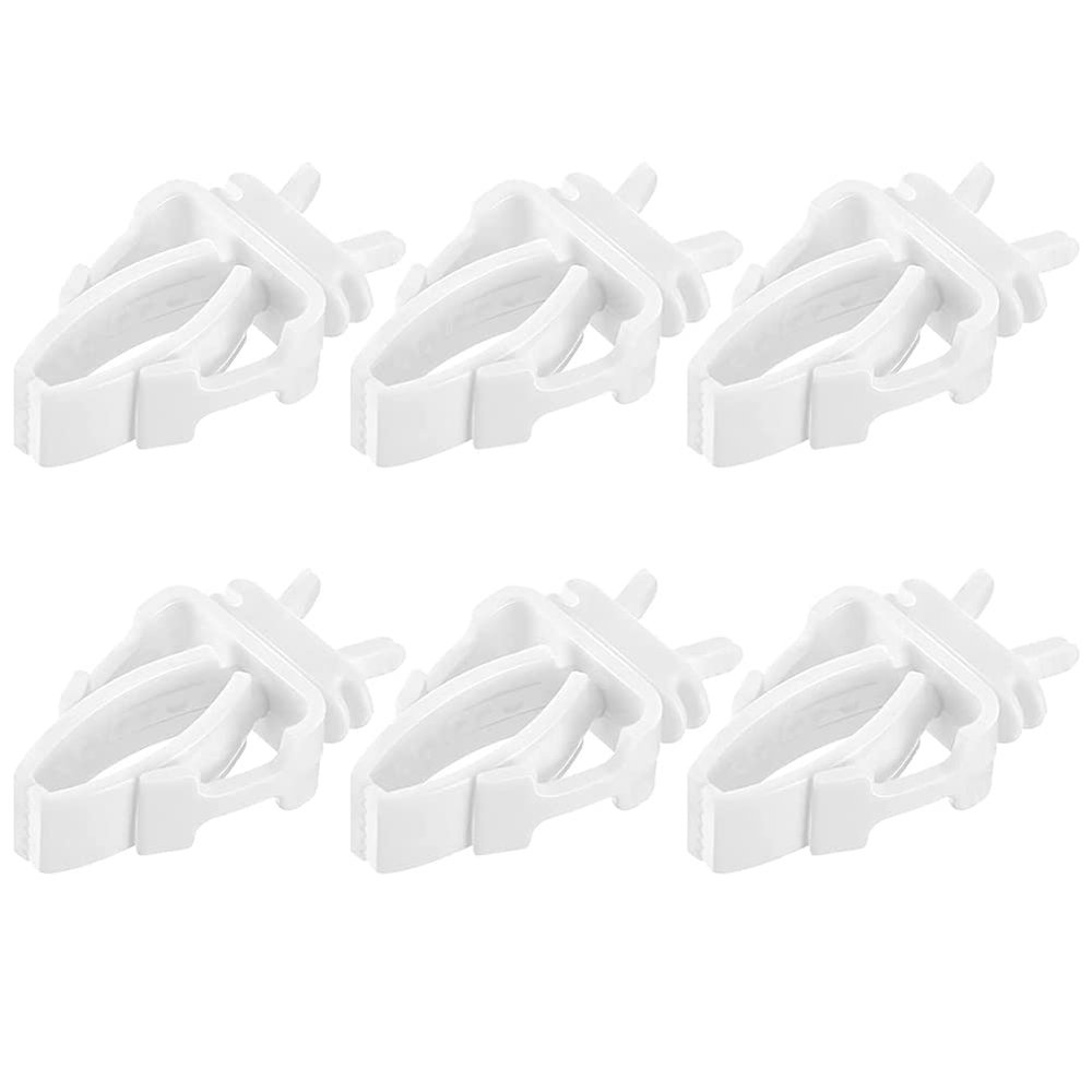 VENOAL Vegetable Clips for Birds, Cage Feeding Station for Parrots, Vegetables and Fruits, 6 Pieces