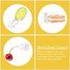 VENOAL Vegetable Clips for Birds, Cage Feeding Station for Parrots, Vegetables and Fruits, 6 Pieces view 2