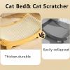 Curved Sisal Cat Scratching Pad Lounge Bed view 4