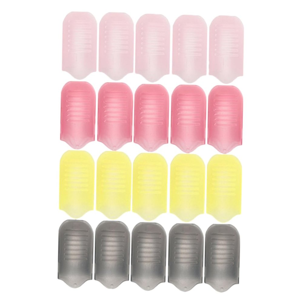 Mikinona 20-Piece Adjustable Non-Slip Nail Clips