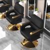 Hair Salon Chair with Heavy-Duty Hydraulic Pump, Height-Adjustable, 360° Swivel view 3