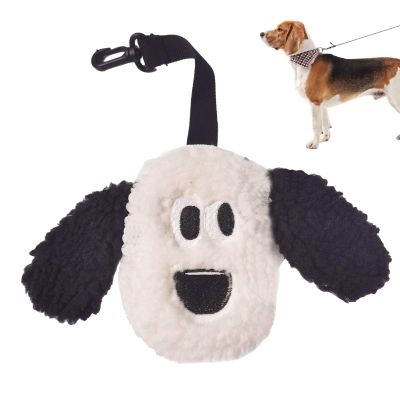 Dog Poop Bag Holder, Refillable Dispenser with Zipper