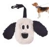 Dog Poop Bag Holder, Refillable Dispenser with Zipper view 1