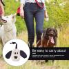 Dog Poop Bag Holder, Refillable Dispenser with Zipper view 3