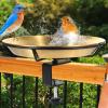 Outdoor Bird Bath with Removable Bowl view 3