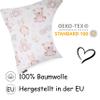 PinkZebra Kids' Pillowcase, 31.5 x 31.5 in, 100% Cotton, Boys' Pillow Cover, OEKO-TEX Standard 100, Zipper, Stuffed Animal Design view 2