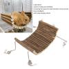 Syrisora Natural Wooden Hamster Swing with Hanging Chain, 15 × 35 cm view 3